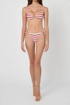 Weworewhat String Bikini Bottom In Off Wht/true Rd, Women's At Urban Outfitters In Multi