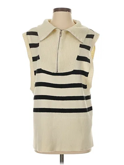 Pre-owned Weworewhat Sweater Vest In Ivory