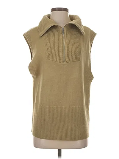 Pre-owned Weworewhat Sweater Vest In Tan