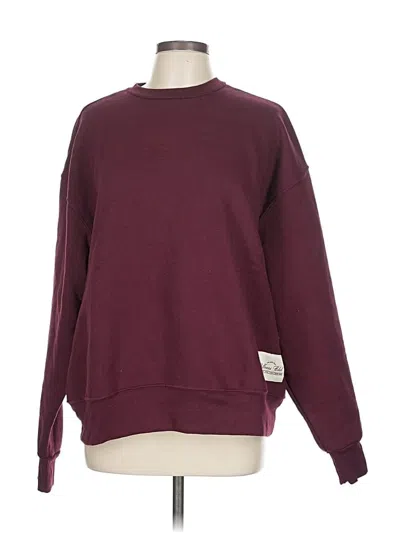 Pre-owned Weworewhat Sweatshirt In Burgundy