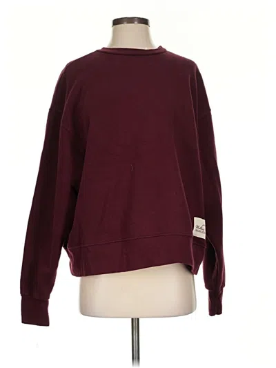 Pre-owned Weworewhat Sweatshirt In Burgundy
