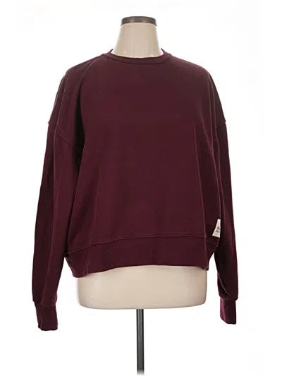Pre-owned Weworewhat Sweatshirt In Burgundy
