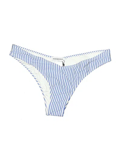Pre-owned Weworewhat Swimsuit Bottoms In Blue