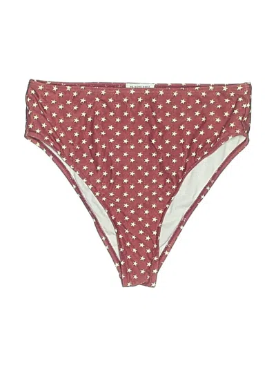 Pre-owned Weworewhat Swimsuit Bottoms In Burgundy