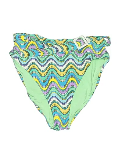 Pre-owned Weworewhat Swimsuit Bottoms In Green