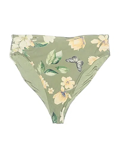 Pre-owned Weworewhat Swimsuit Bottoms In Green