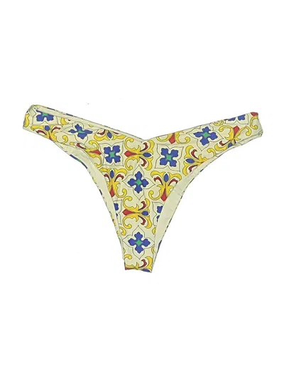 Pre-owned Weworewhat Swimsuit Bottoms In Ivory