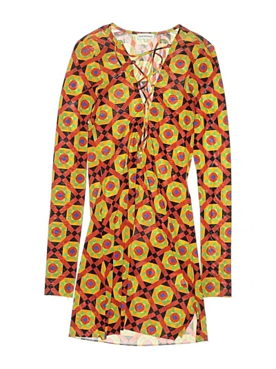 Pre-owned Weworewhat Swimsuit Cover Up In Yellow