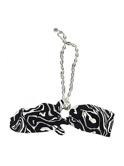 Pre-owned Weworewhat Swimsuit Top Black Swimwear