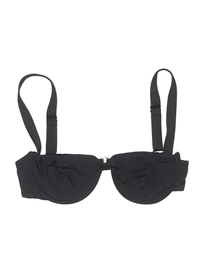 Pre-owned Weworewhat Swimsuit Top Black Swimwear