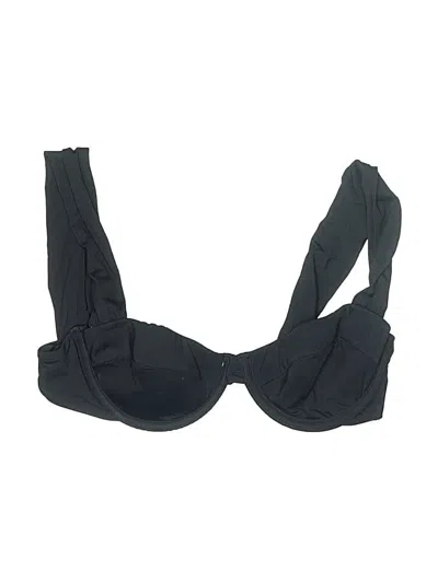Pre-owned Weworewhat Swimsuit Top Black Swimwear