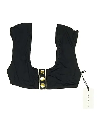Pre-owned Weworewhat Swimsuit Top Black Swimwear