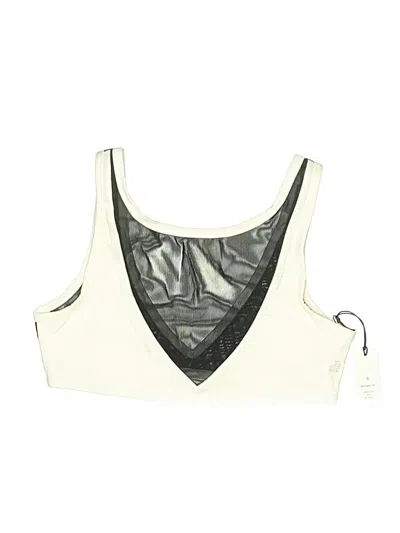 Pre-owned Weworewhat Swimsuit Top Ivory Swimwear In White