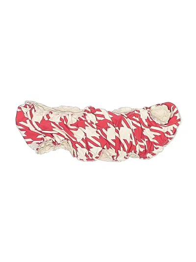 Pre-owned Weworewhat Swimsuit Top Red Swimwear