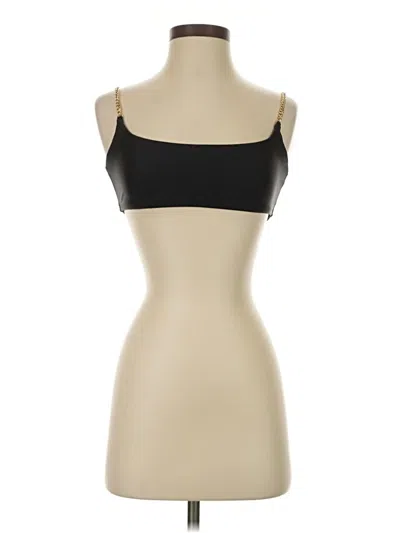 Pre-owned Weworewhat Swimsuit Top Tan Strapless Neckline Swimwear