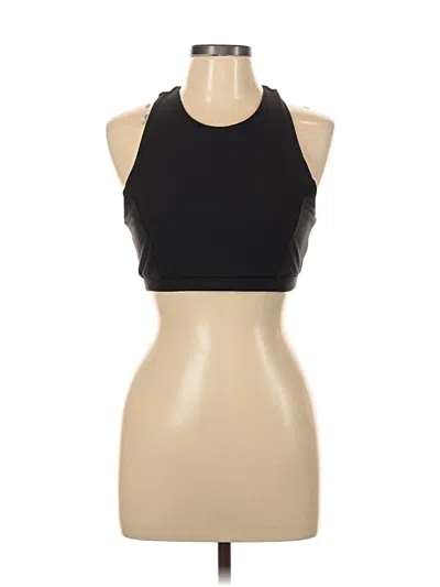Pre-owned Weworewhat Tank Top Black Halter Neckline Tops