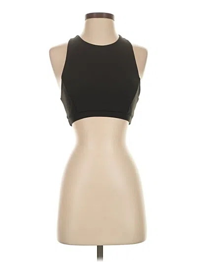 Pre-owned Weworewhat Tank Top Black Halter Neckline Tops