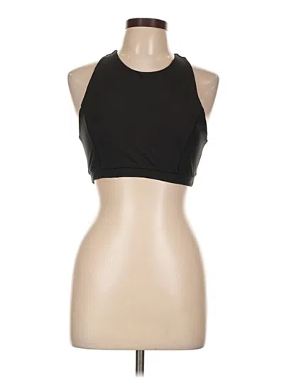 Pre-owned Weworewhat Tank Top Black Halter Neckline Tops