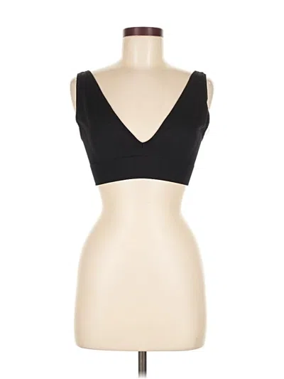 Pre-owned Weworewhat Tank Top Black Strapless Neckline Tops
