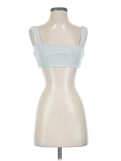 Pre-owned Weworewhat Tank Top Gray Sweetheart Neckline Tops