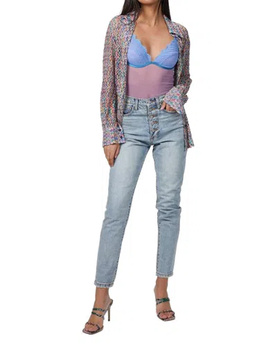 Weworewhat The Danielle Jean In Light Vintage In Blue