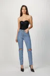 Weworewhat The Distressed Danielle Jean In Spring Street In Blue