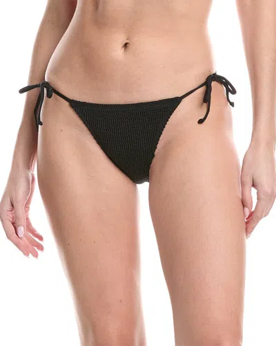 Weworewhat Tie Bikini Bottom In Black