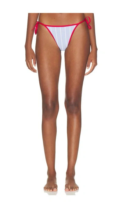 Weworewhat Tie Bikini Bottom In Multi