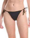 Weworewhat Tie Bikini Bottom In Multi