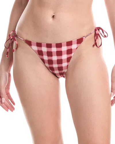 Weworewhat Tie Bikini Bottom In Multi
