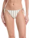 Weworewhat Tie Bikini Bottom In Multi