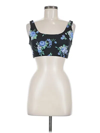 Pre-owned Weworewhat Tube Top Blue Strapless Neckline Tops