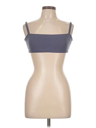 Pre-owned Weworewhat Tube Top Gray Strapless Neckline Tops