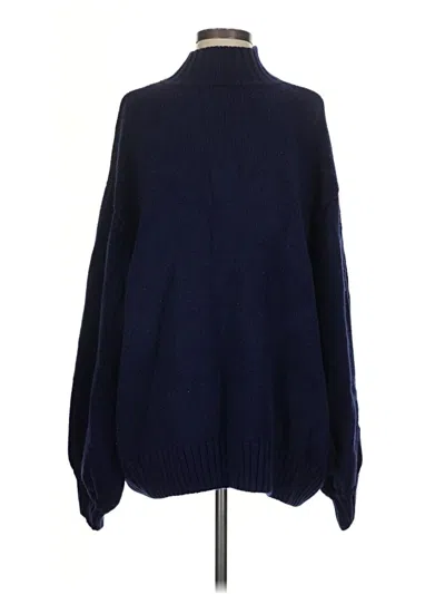 Pre-owned Weworewhat Turtleneck Sweater In Blue