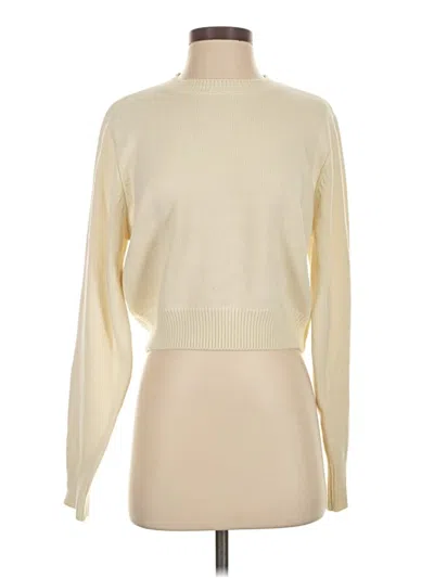 Pre-owned Weworewhat Turtleneck Sweater In Ivory