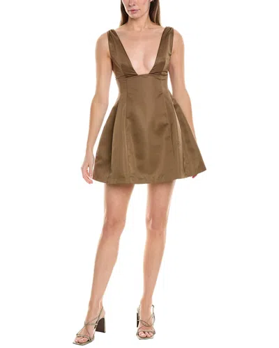 WEWOREWHAT V-NECK MINI DRESS