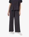 Weworewhat Wide Leg Pants In Drk Navy/ivory