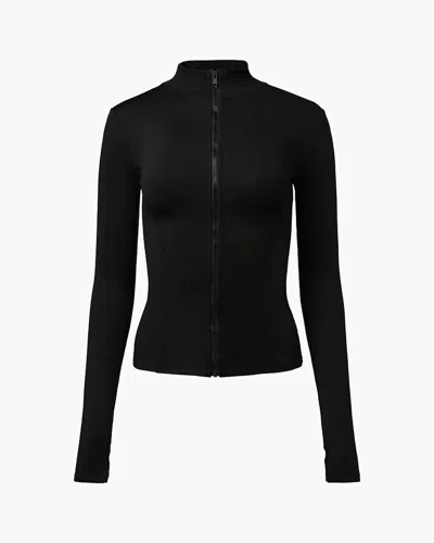 Weworewhat Women's Active Zip-up Sweatshirt In Black