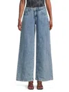 Weworewhat Relaxed Low Rise Baggy In Mid Wash