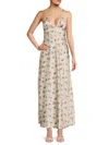 WEWOREWHAT WOMEN'S FLORAL MAXI DRESS