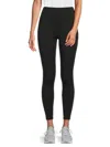 Weworewhat Women's High-rise Full-length Leggings In Black