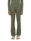 Weworewhat Women's Low Rise Flare Pants In Stone