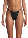 Weworewhat Ruched Bottom In Black In Black