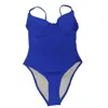 Weworewhat Women's Underwire One Piece Swimsuit In Royal Blue In Blue