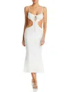 WEWOREWHAT WOMENS CUT-OUT SUMMER COCKTAIL AND PARTY DRESS