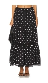 Weworewhat X Revolve Midi Pull On Skirt