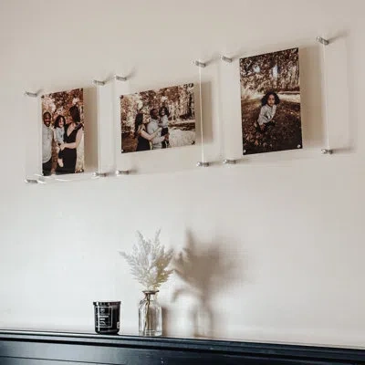 Wexel Art 14" X 14" Trio Picture Frame In Clear