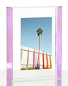 Wexel Art Acrylic Float Frame For Tabletop/wall With Magnetic Photo Holder In Multicolor
