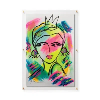 Wexel Art Antoinette By Jennifer Psalmonds In Gold