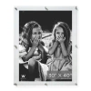 Wexel Art Double Panel Acrylic Picture Frame In Silver